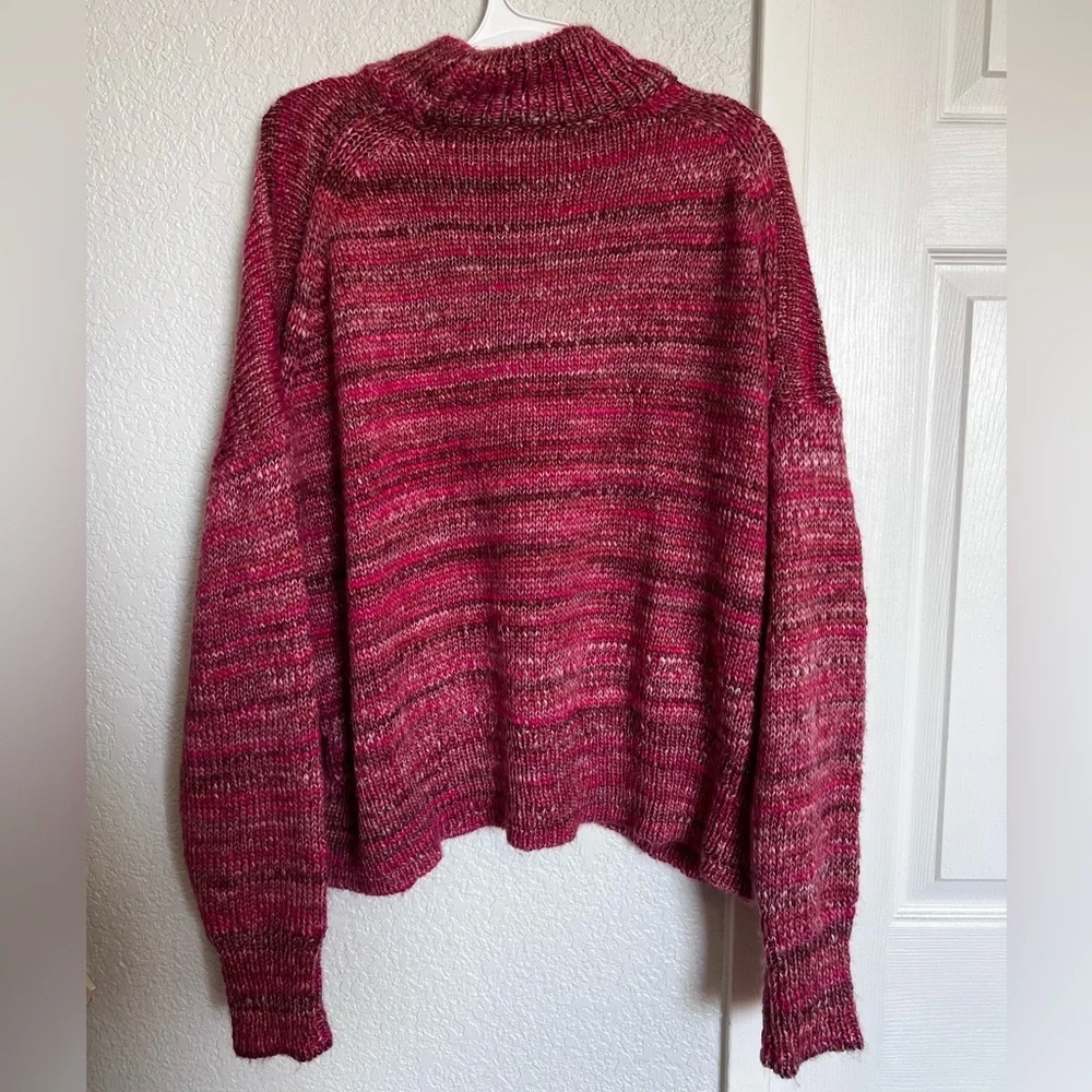 J. Crew Space-dyed Mockneck Sweater